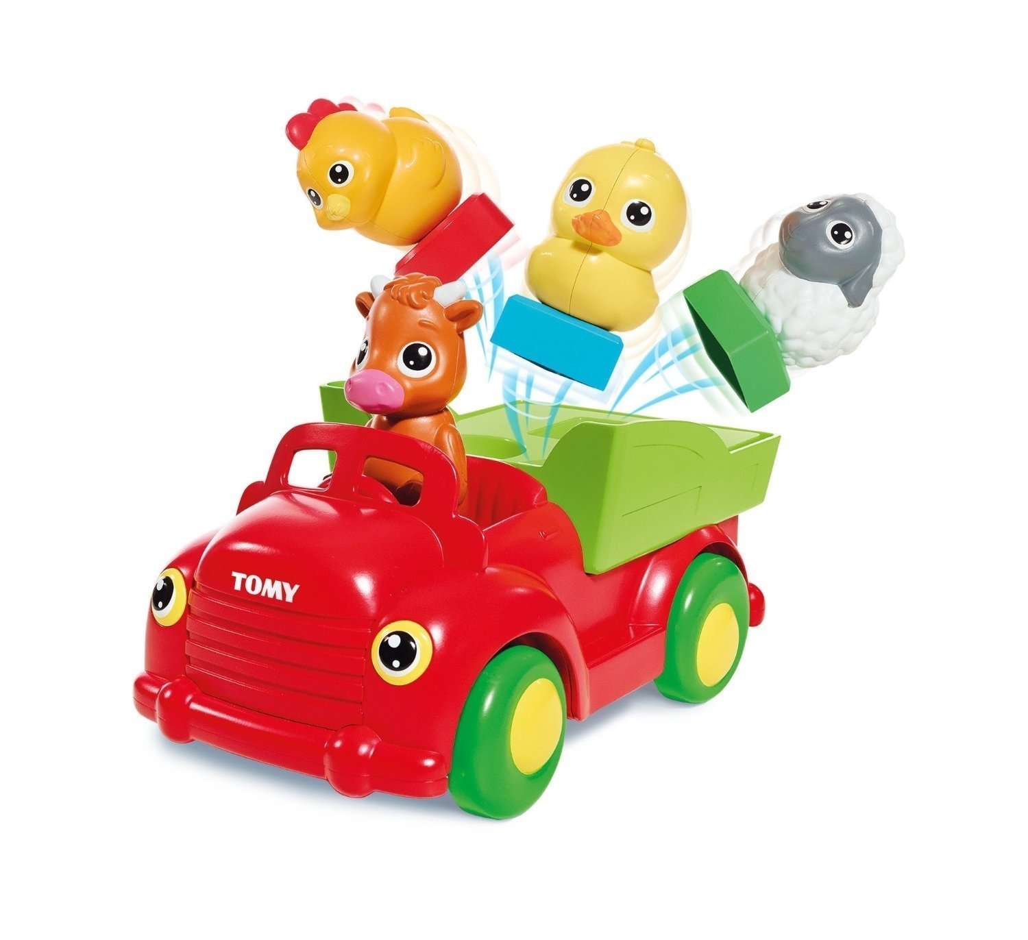 TOMY "Sortier' und Lern' Bauernhof Tiere" - hochwertiges Spielzeug für Kinder - ab 12 Monate