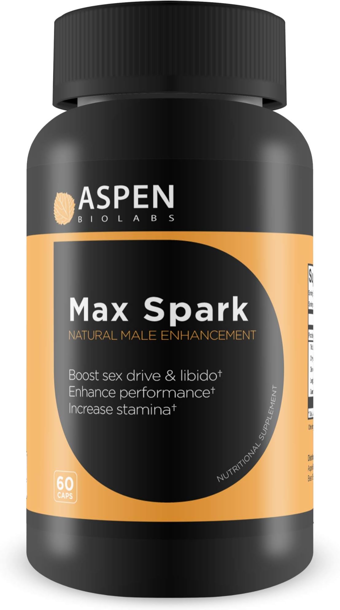 MAX SPARK by Aspen Bio Labs -Boost Drive, Enhance Performance, and Increase Stamina