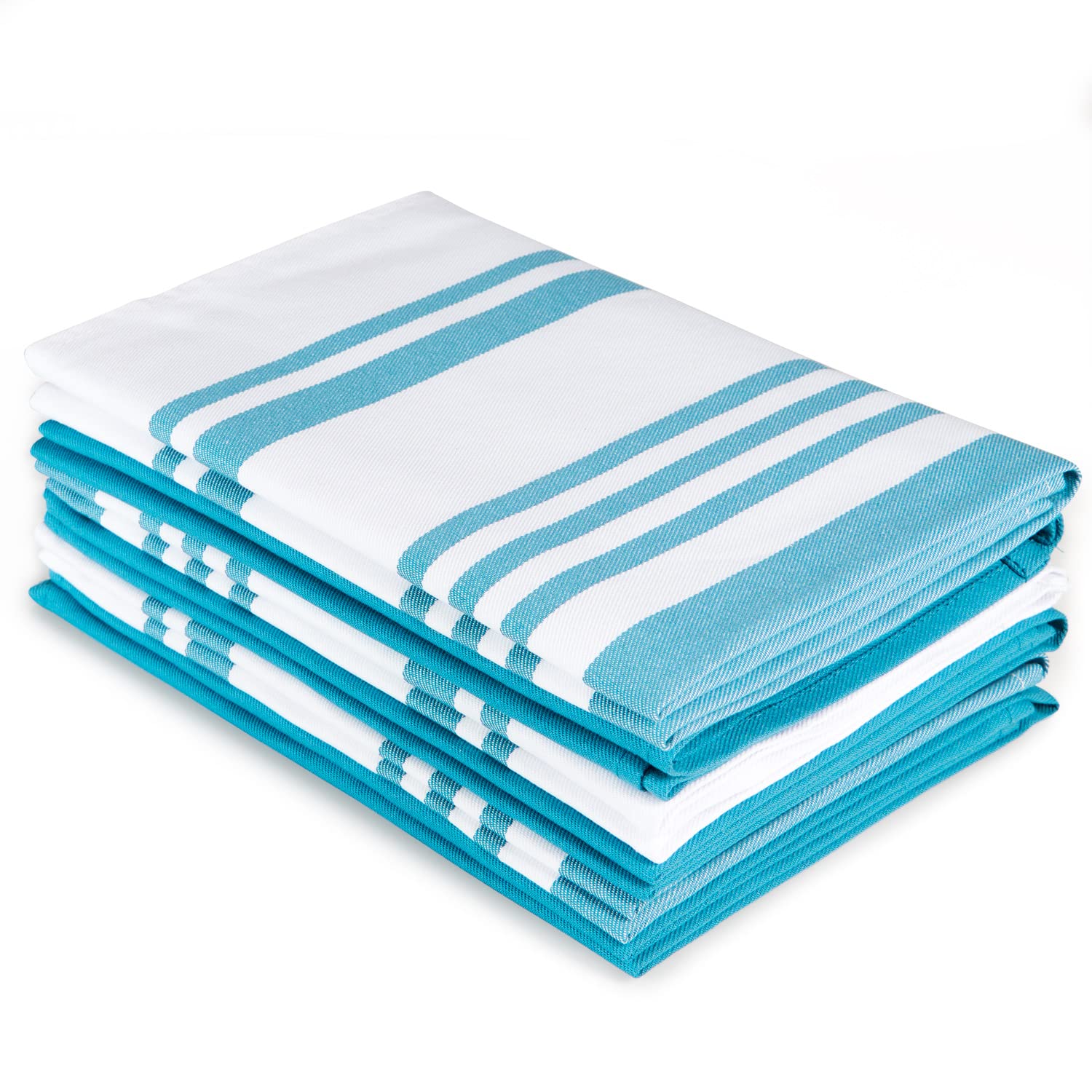 Big Red House Dish Towels (Turquoise)