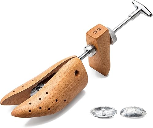 Camilla de zapatos para hombre, 1 paquete, afloja los zapatos ajustados con construcción de madera y metal fuertes