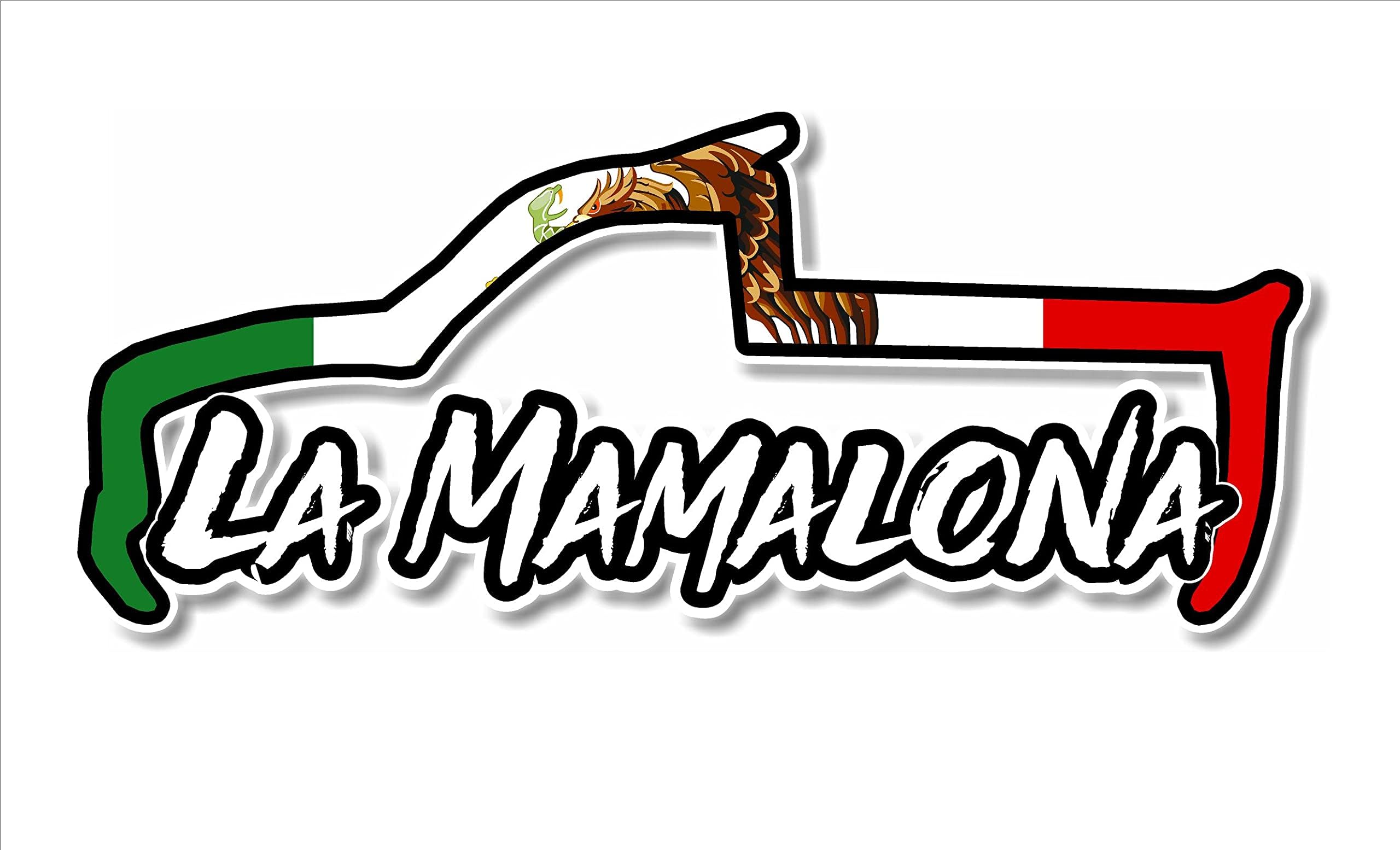 Guanajuato Mexico Sticker Car Trucks Vinyl Decals Mexico Flag Background Window Sticker