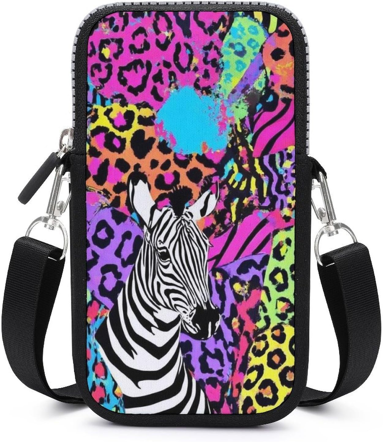 Portable Smartphone Crossbody Purse Adjustable Lightweight Phone Holder