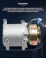 Vista 7 de ECCPP Compresor de CA 1997-2003 apto para Mitsubishi Montero Sport 3.0L 1999-2004 para Mitsubishi Montero Sport 3.5L Compresor de aire acondicionado