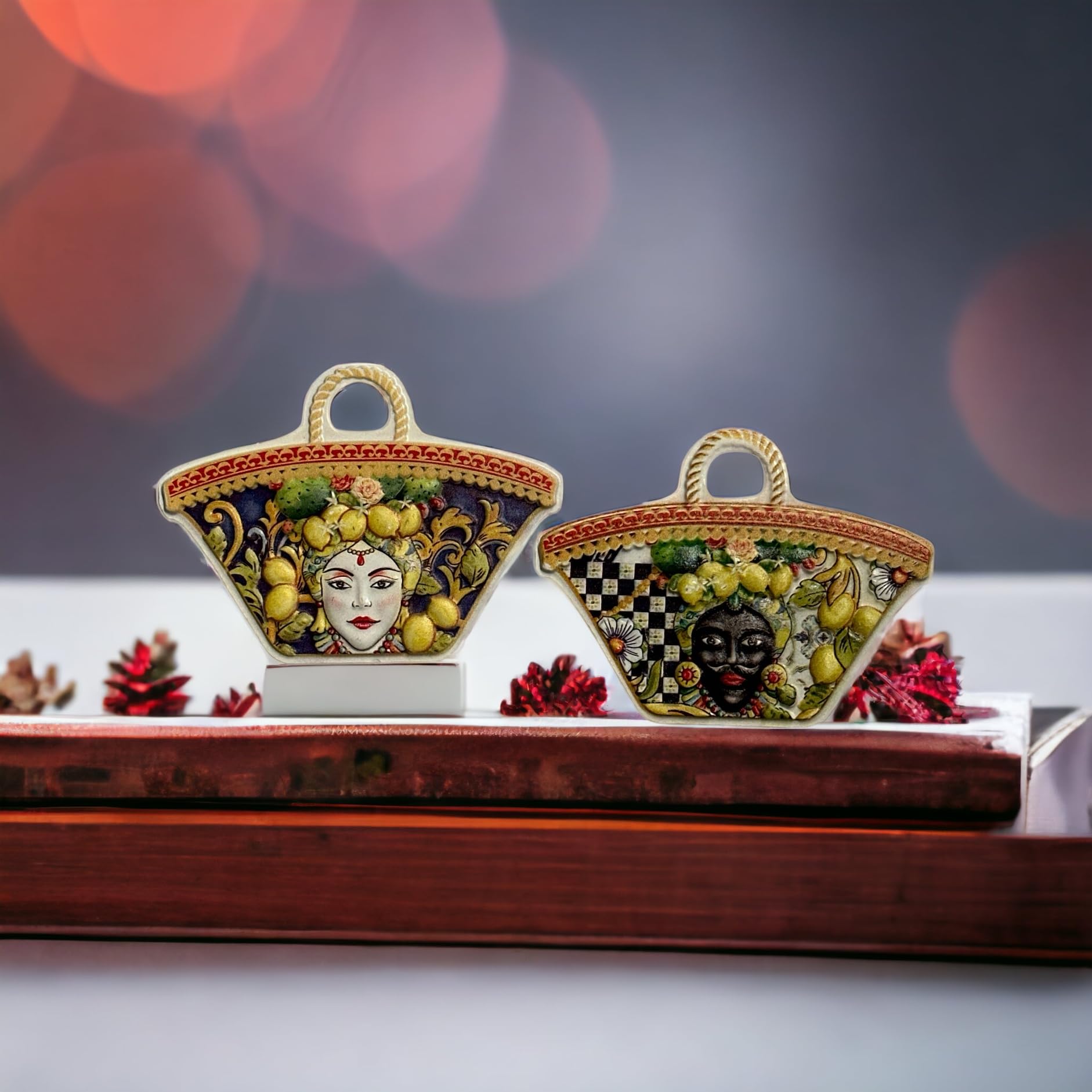 Aimant Sicile, Pigne, Têtes De Moro, Ficodindia, Cannolo