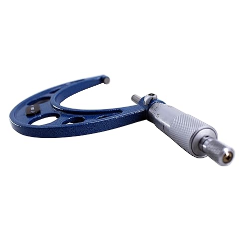 Miniatura 5 de HFS (R) Micrómetro exterior de 3-4" con precisión de 0.0001", yunque de carburo y escala grabada con láser