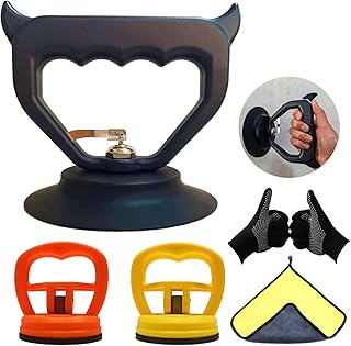 Car Dent Puller,Dent Removal Kit,3 Pack Car Dent Puller Kit Handle Lifter,Powerful Car Dent Remover,Suction Cup Dent Puller and Paintless Dent Repair Kit for Car Body Dent,Glass,Tiles and Mirror