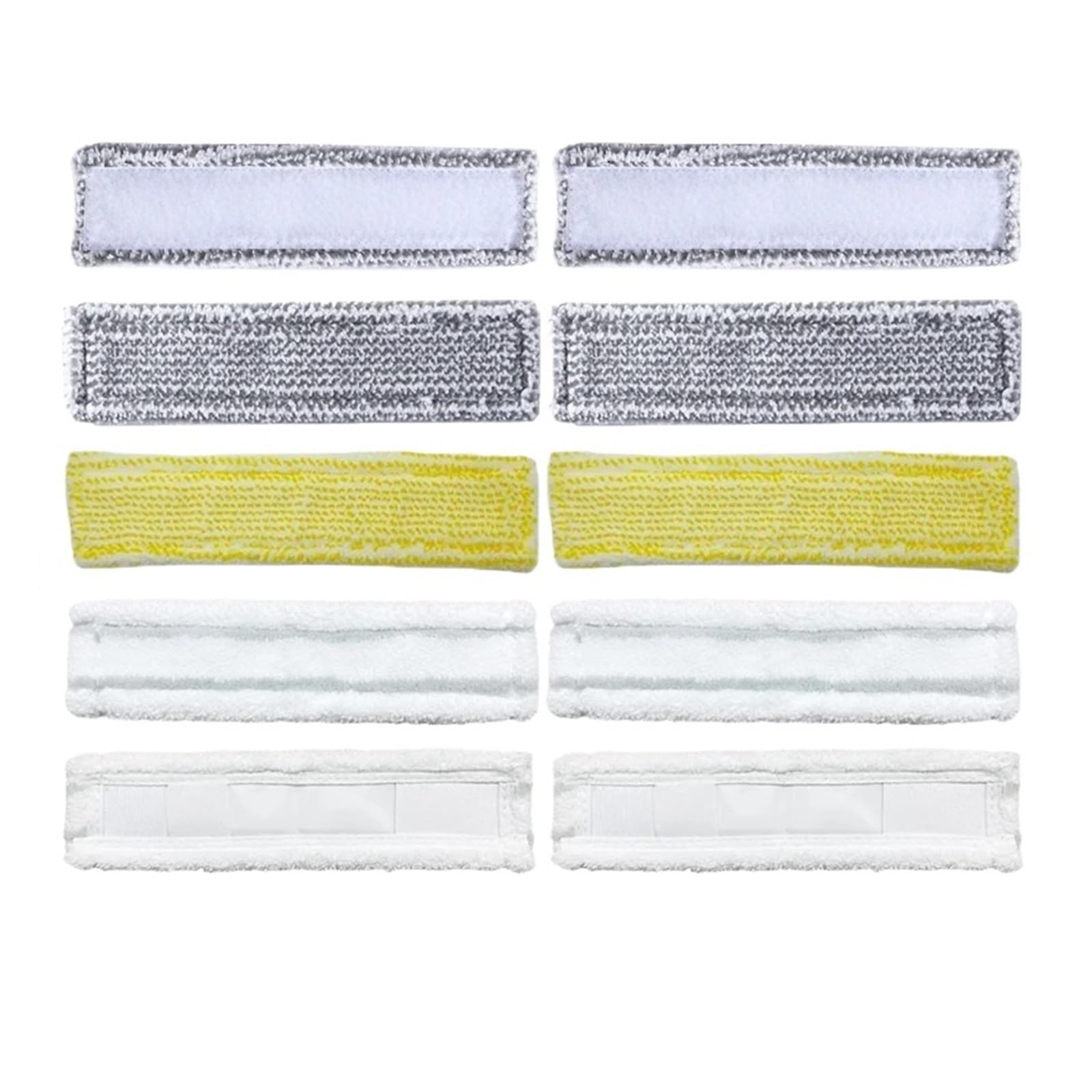 Accessories Compatible with Karcher WV1 WV50 WV75 WV2 WV5 Window Cleaning Machine Replacement Microfibre Mop Cloths Spare Parts Head Mop Rag(Set3)
