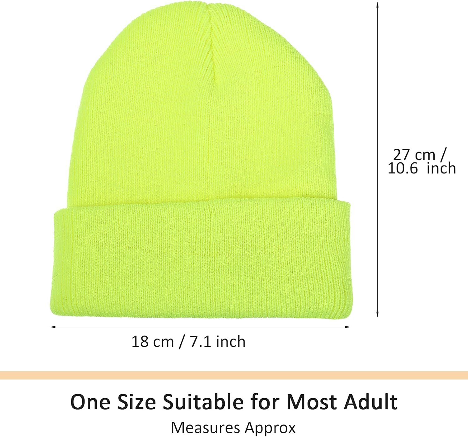 SATINIOR 12 Pieces Winter Beanie Hats Bulk for Homeless Knitted Cuffed Skull Caps Unisex Knit Hat Cozy Cold Weather Warm Beanie for Men Women Christmas Gifts, 12 Colors - Image 4