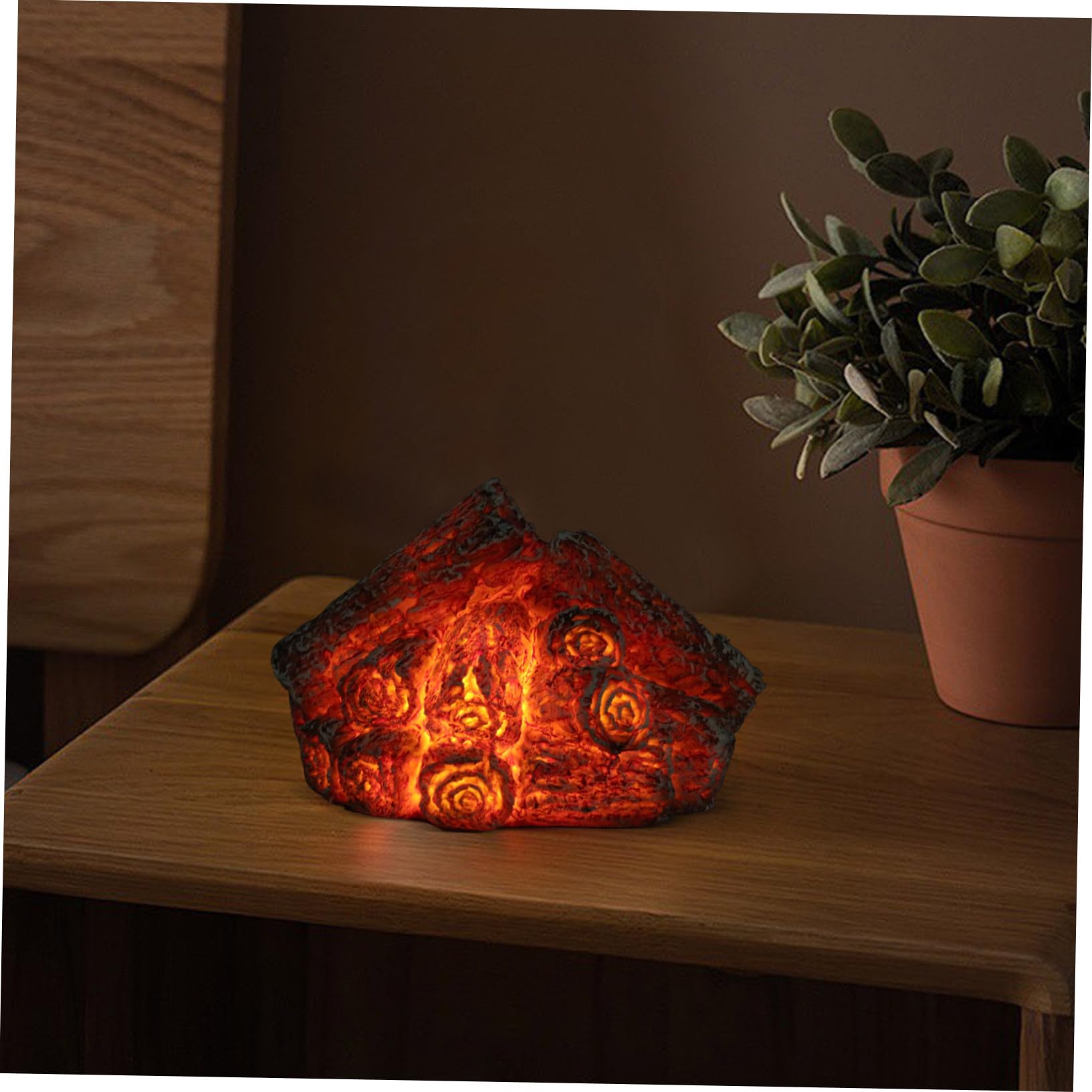VICASKY 2 Pezzi Lampada LED Simulazione Creativa Fiamma Decorazione per Interni ed Esterni Lampada Artificiale Resistente e Originale