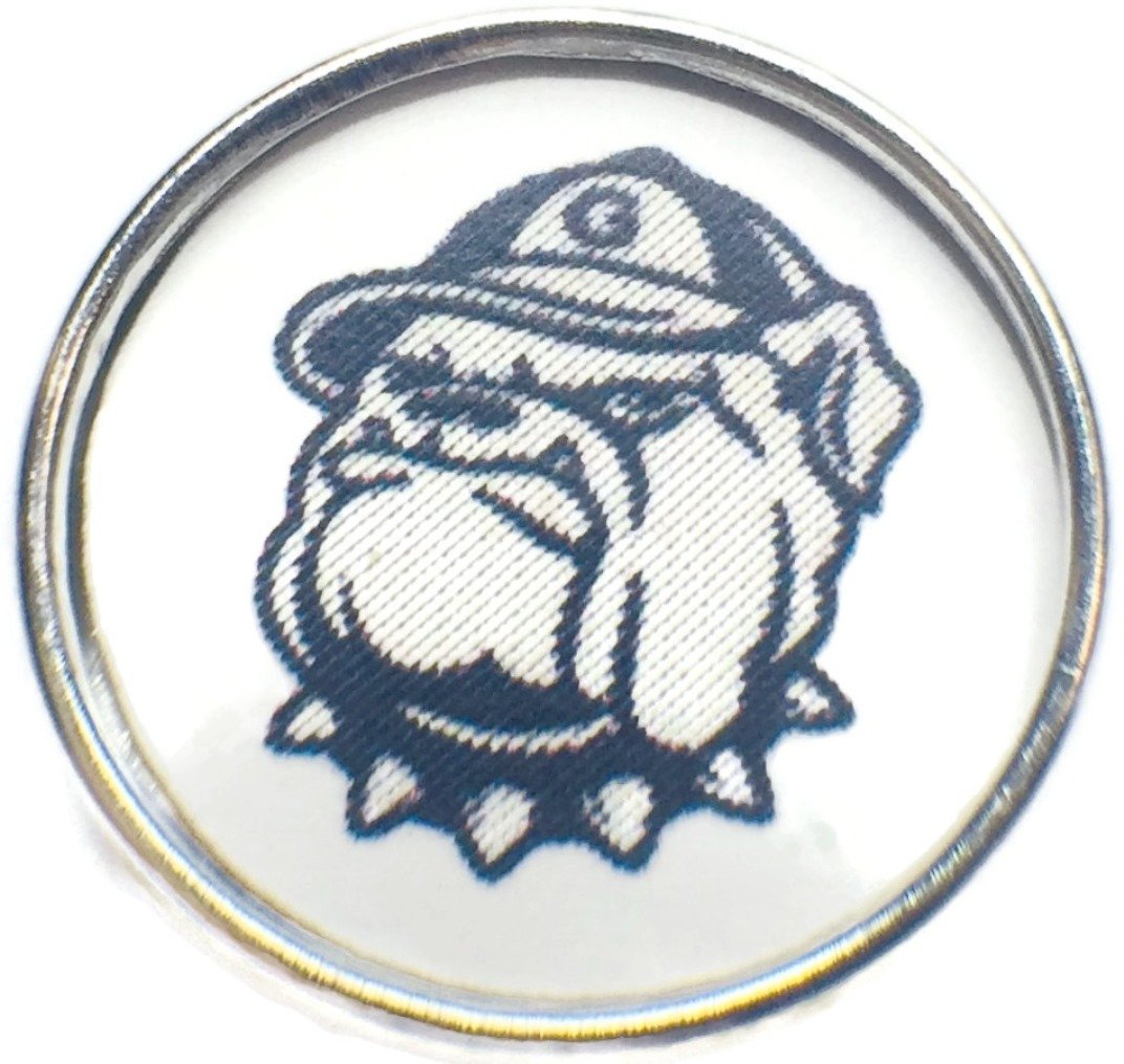 Snap Jewelry Georgetown Bulldogs College Logo Fashion University Snap Charm