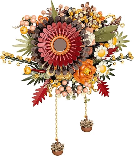 Juego de centro de mesa de flores secas, artesanía de colección botánica, flores artificiales, decoración de mesa o pared, decoración del hogar,