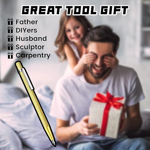 Miniatura 6 de Foranyo Metal Scribe - Carburo de tungsteno Scriber Metal Scribe Herramientas Grabado Pluma Carburo Scribe Herramienta para Hoja de