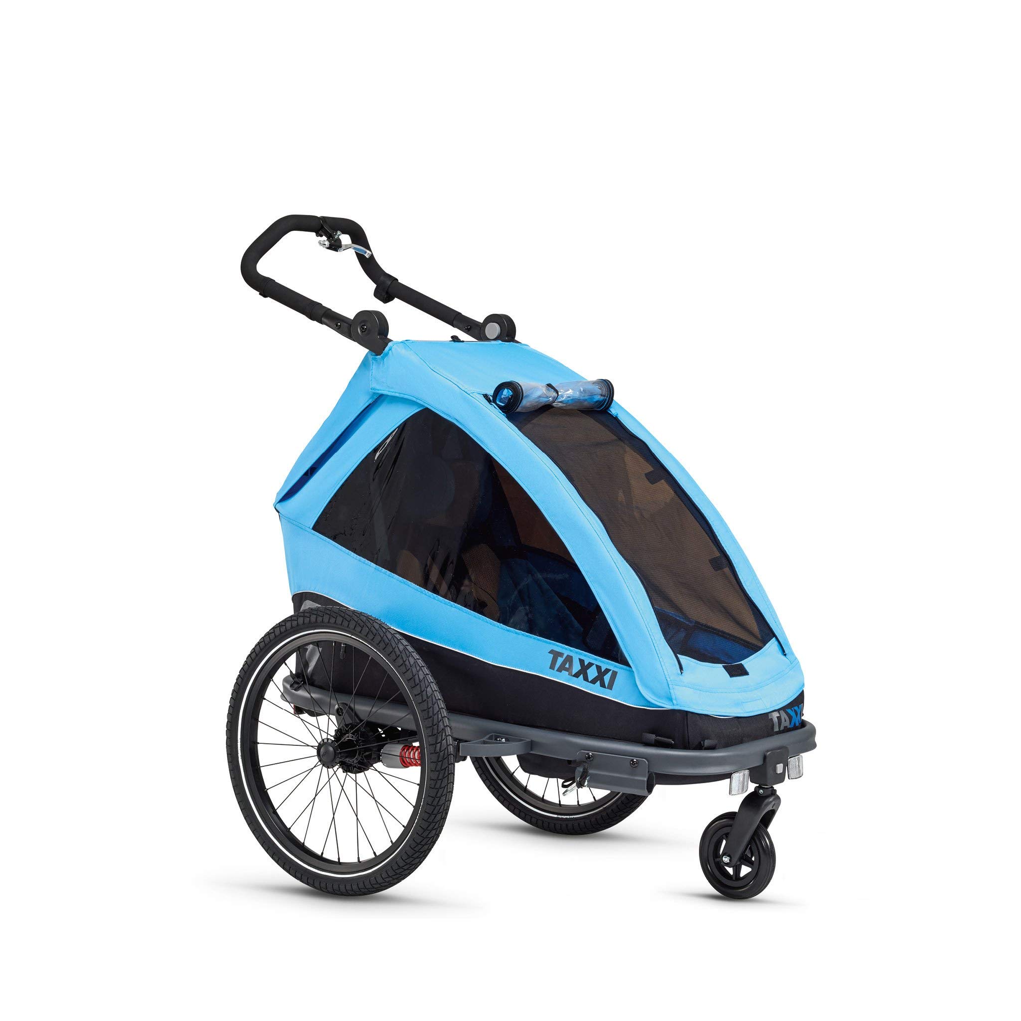 TAXXI ELITE One Cyan 3-in-1 Multifunktionaler Kinderwagen Buggy Jogger Travelsystem