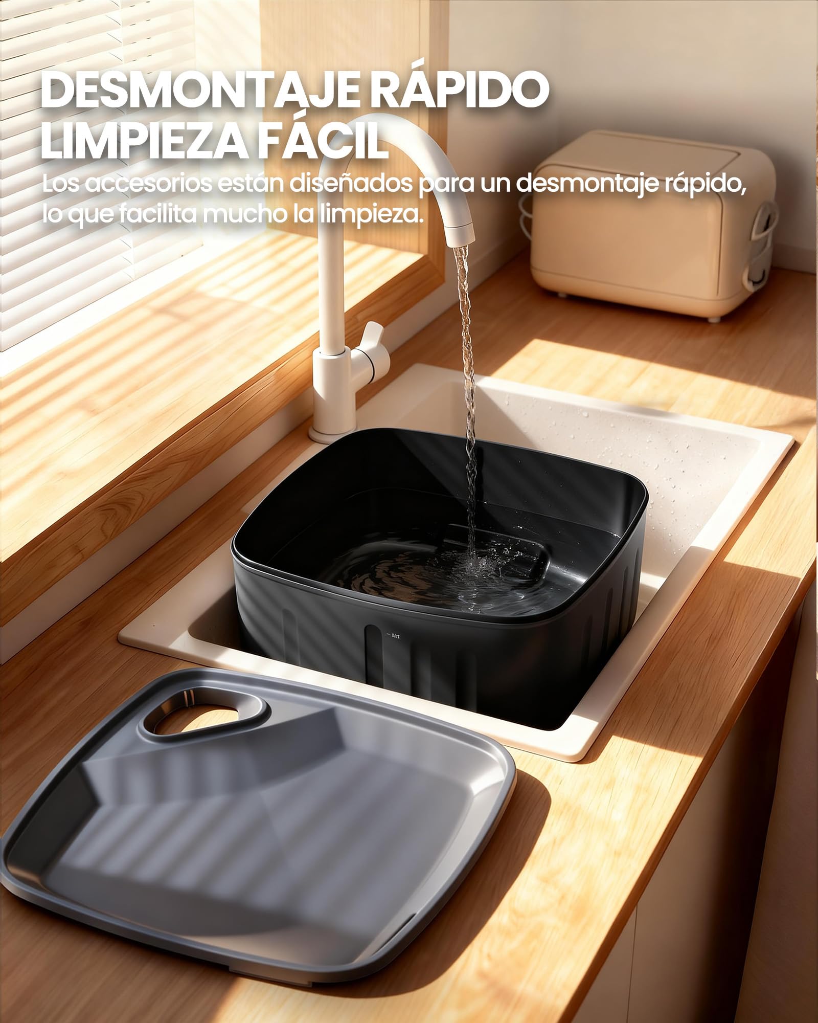 Kittyspout Fuente de Agua para Gatos y Perros 8L - Sin Cable, con Batería Recargable 4000mAh y Sensor de Movimiento - Bomba Silenciosa y Filtro de Carbón, para Mascotas Grandes o Múltiples