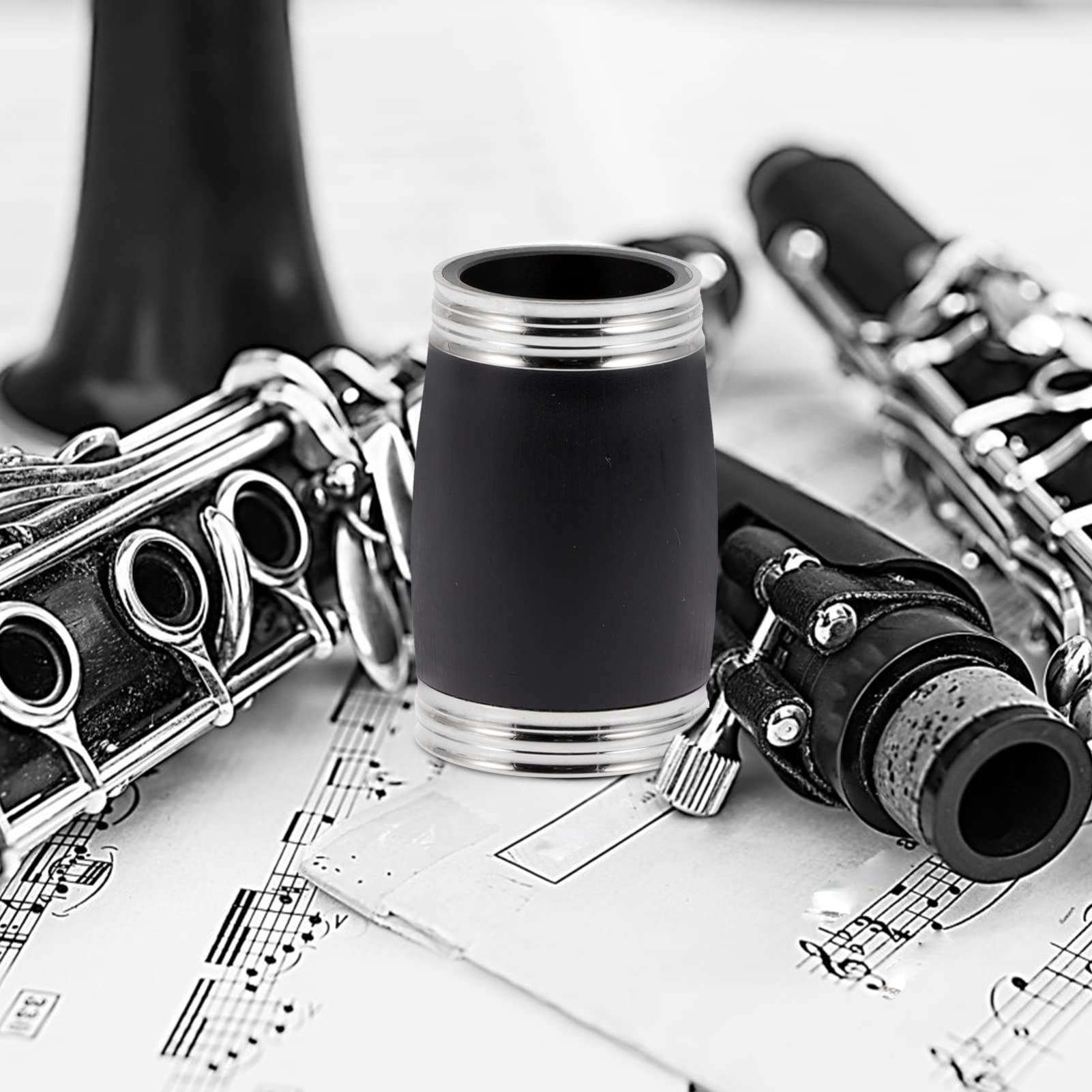 Vaguelly Creative High Pitch Clarinet Tuning Tube Portable Wind Instrument Accessory for Schools Concert and Practice Areas Durable Design for Optimal Sound Quality