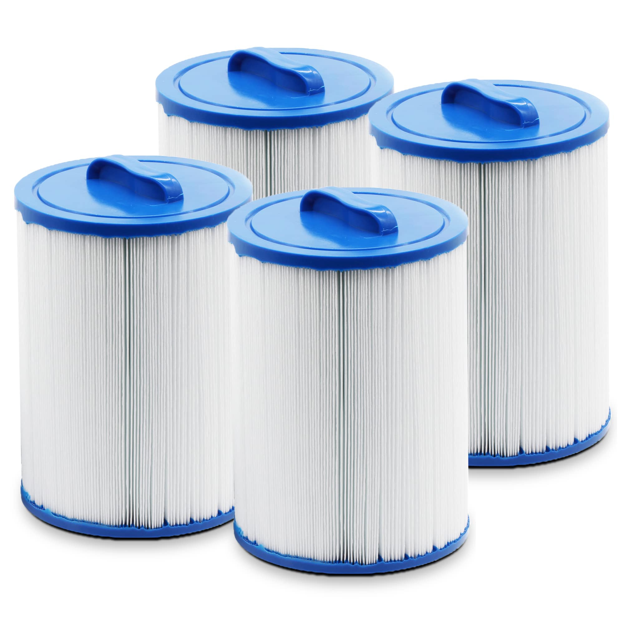 Lot De 2 Filtres Spa LXTOPN - Compatible Unicel 6CH-940, Pleatco PWW50 - 100% Polyester
