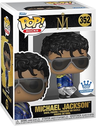 Miniatura 3 de Funko Pop! Rocks 1984 Grammys Michael Jackson *Diamond Glitter Shop Exclusive