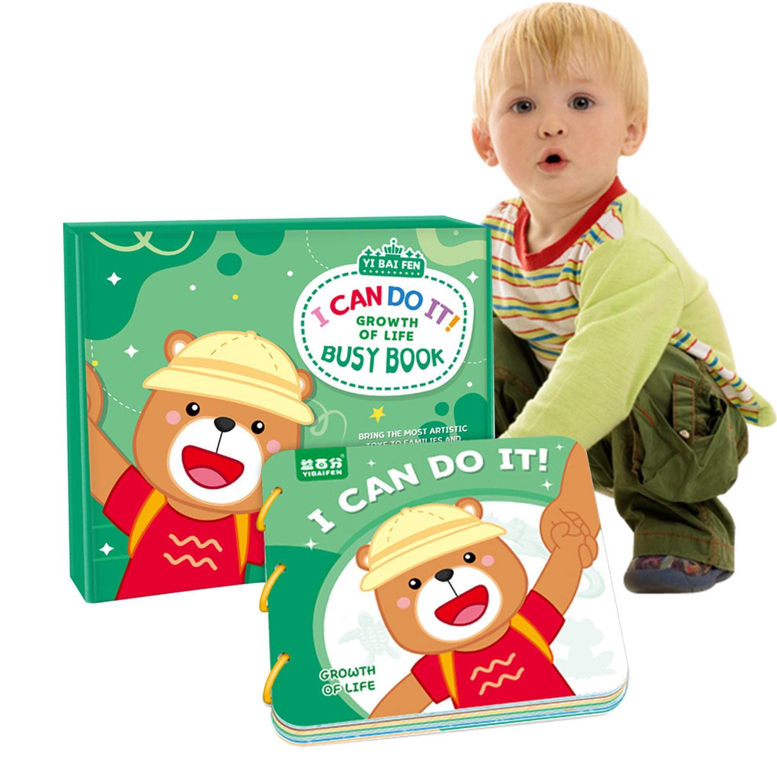 Youding Activity Books - Sticker Activity Books Quiet Activity Toys,Preschool Learning Book Sensory Activity Toys Favors Stickers for