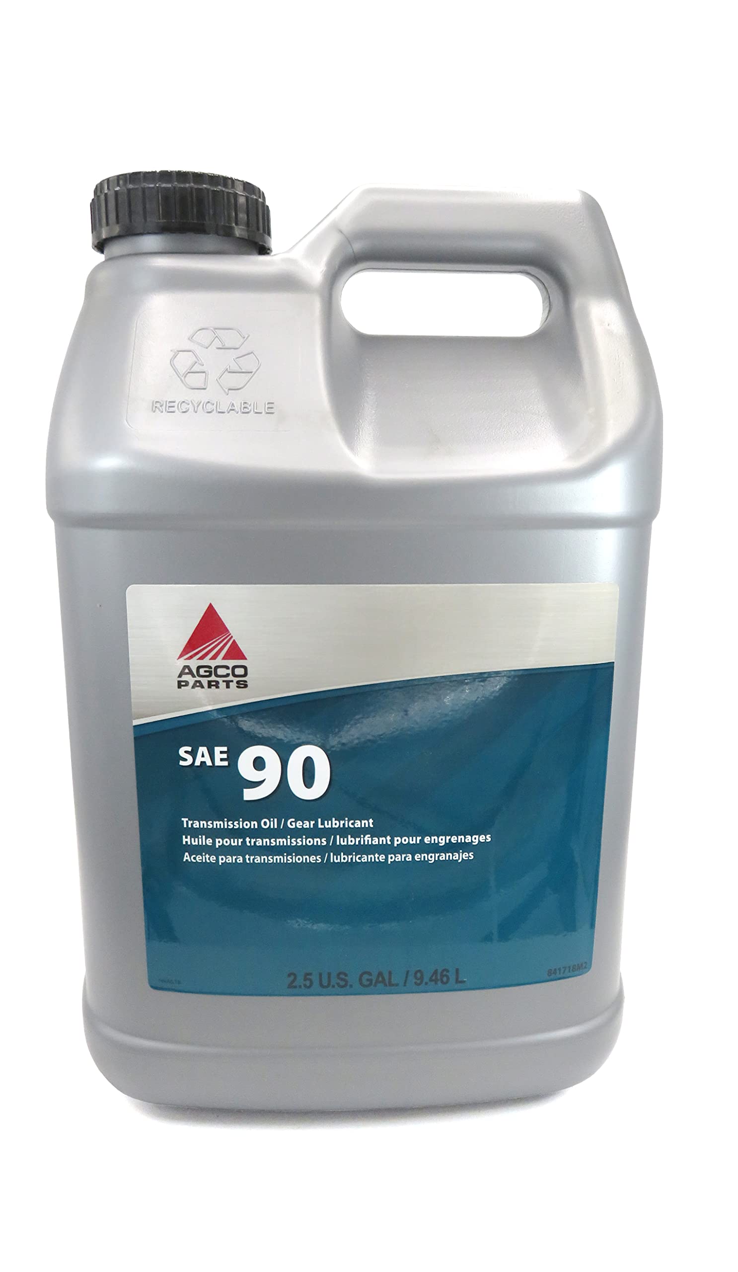 AGCO SAE 90 M1103 Transmission Oil Gear Lubricant 2.5 Gallon, 841718M2