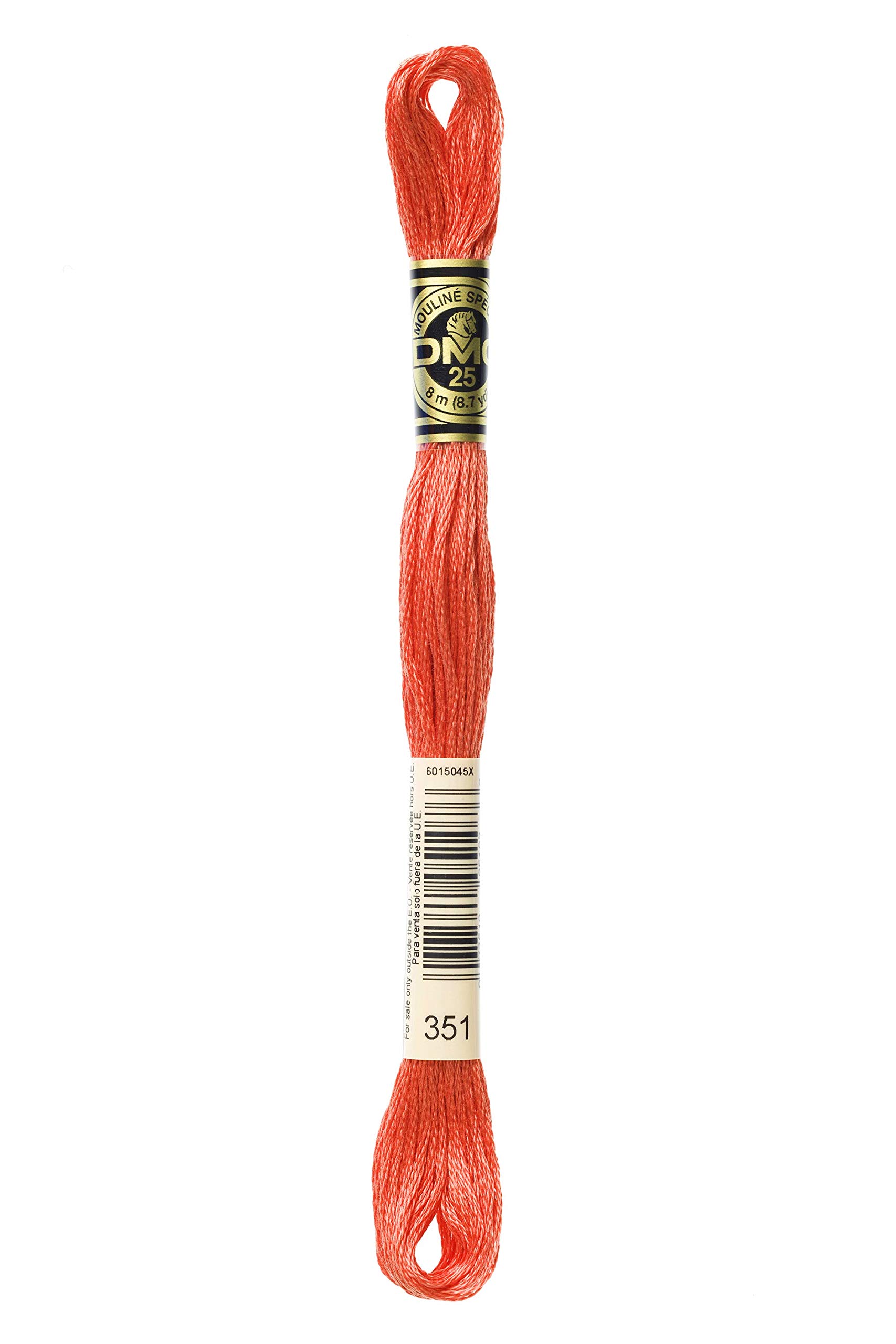 Dmc 351 Stranded Cotton Embroidery Thread