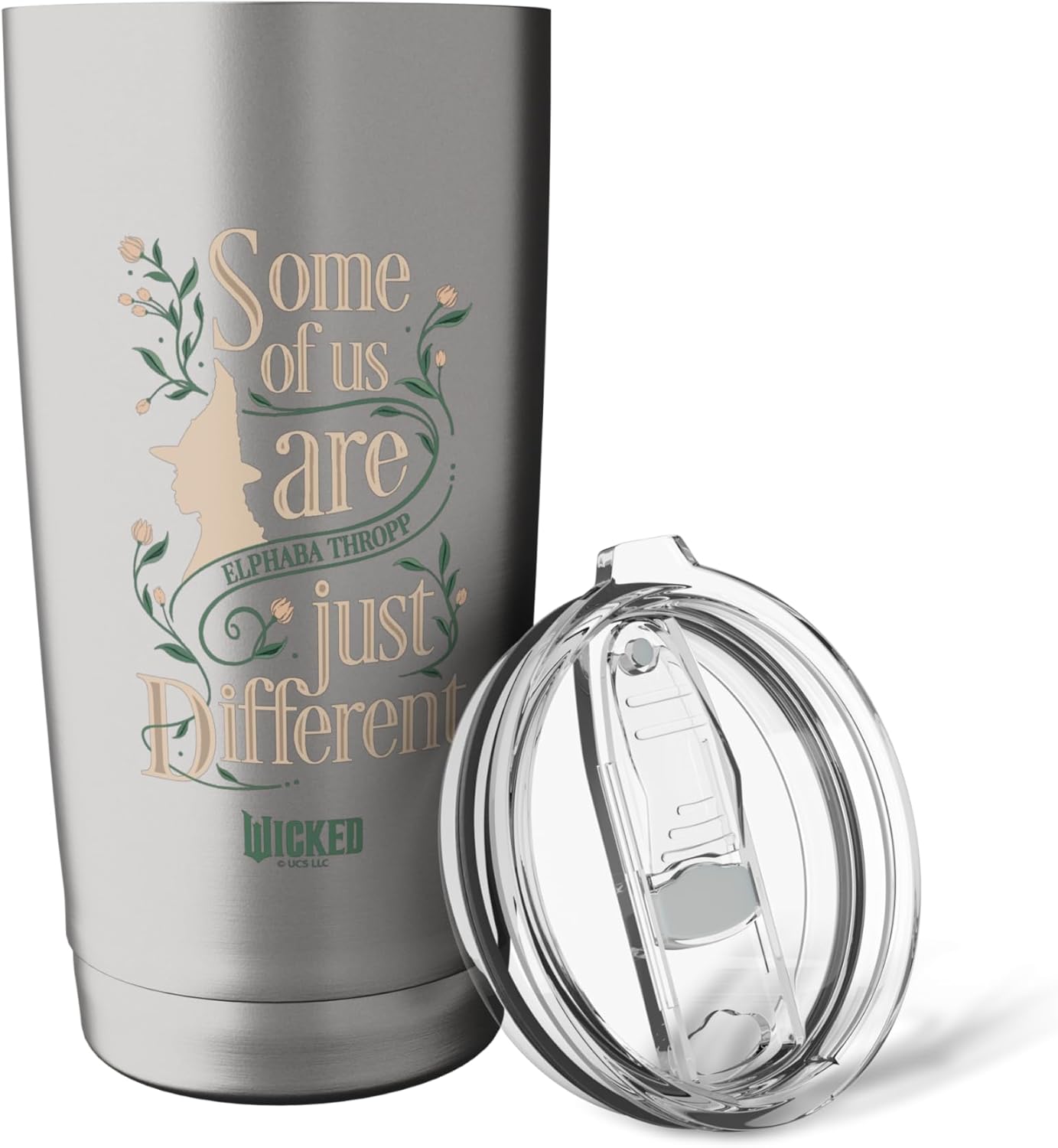 Wicked Some Of Us Are Just Different Elphaba Thropp Stainless Steel Insulated Tumbler - Image 5