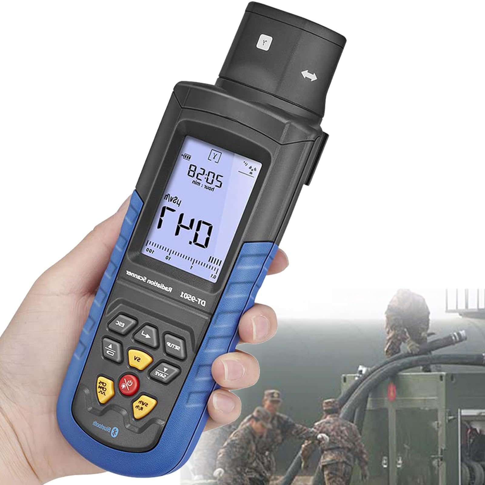 Amazon.co.jp: プロフェッショナルガイガーカウンター放射線検出器