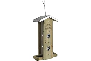 Wild Wings Rustic Bird Feeder with Weathered Finish