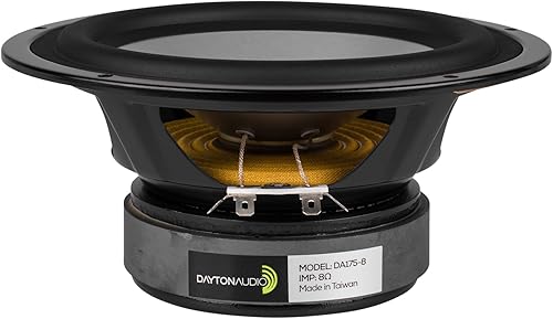 Dayton Audio DA175-8 Woofer de cono de aluminio de 7"