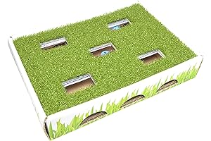 Cat Cave PeekABoo Play Rug With Holes