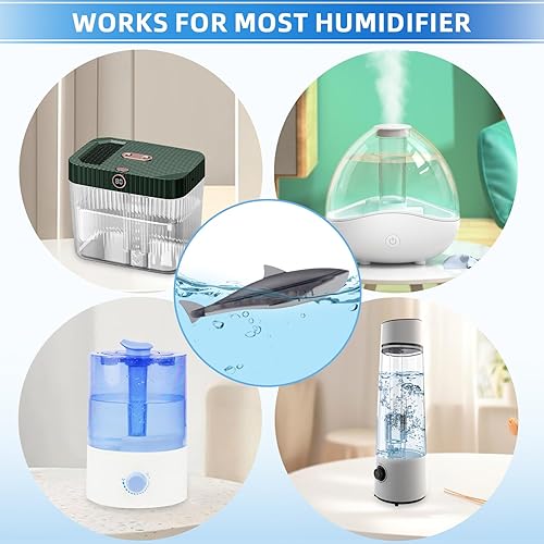 Miniatura 4 de Limpiador humidificador de 6 unidades, limpiador universal de tanque humidificador, purifica el agua, suaviza el agua dura, evita la acumulación de