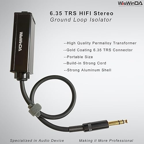 Vista 15 de XLR - Aislador de bucle de tierra para sistema estéreo para el hogar, altavoz, audio de coche, kit de automóvil, reproductor de audio