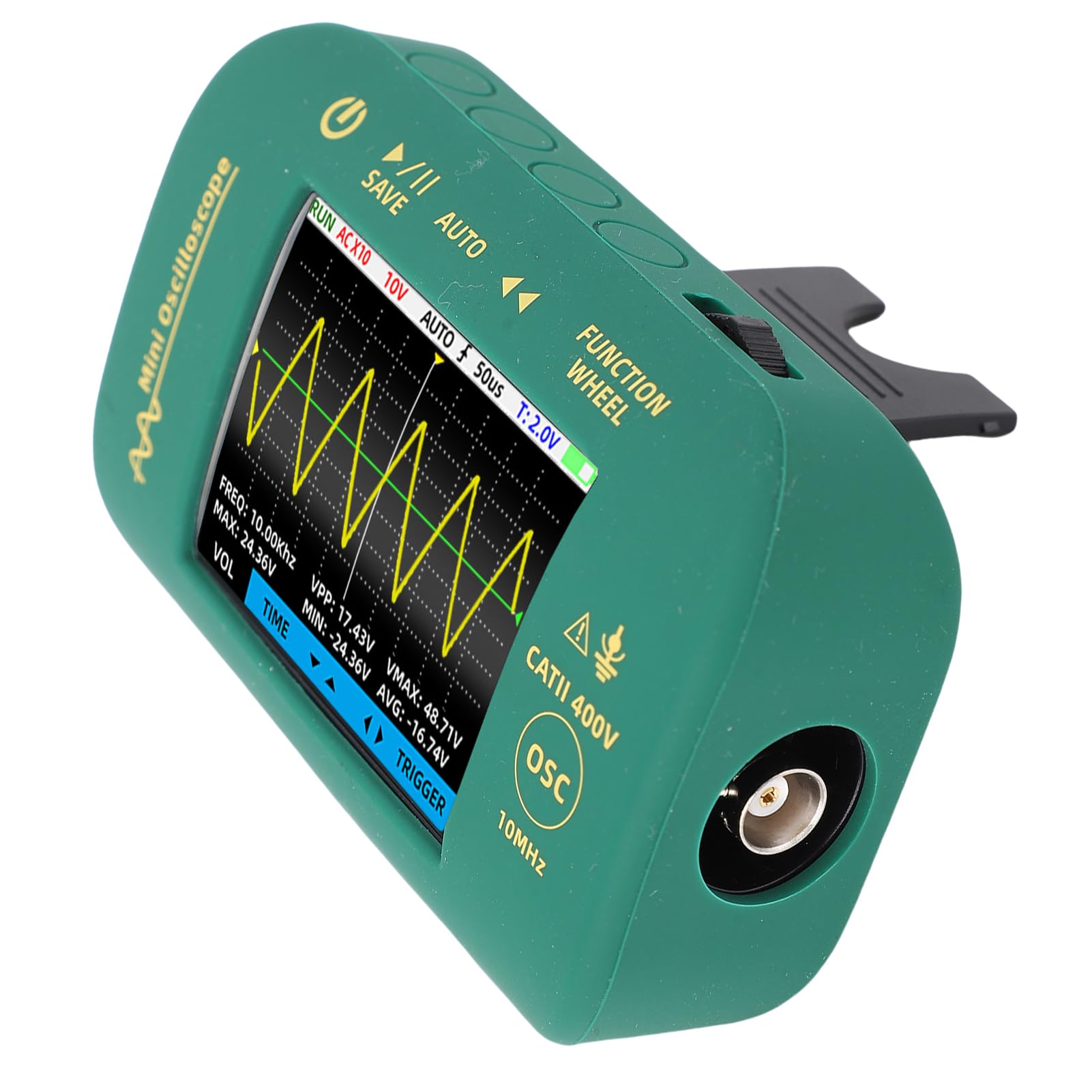 Oscilloscopio Digitale Portatile Display Clear 10MHz Facile Collegare Oscilloscopio Accurato Ed Efficace Multimetro Automotio Digital Scope Osciloscopio Channel Rigol