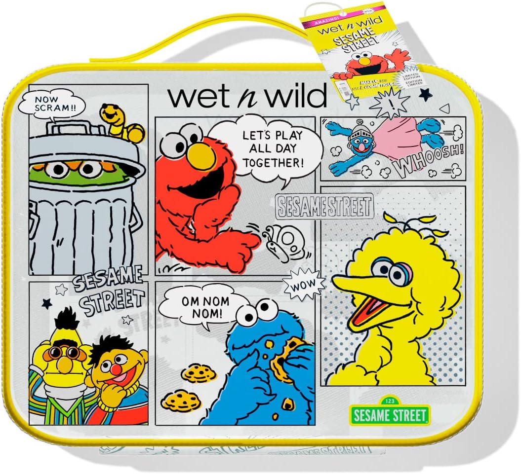 wet n wild Sesame Street Collection Sesame Street Makeup Bag