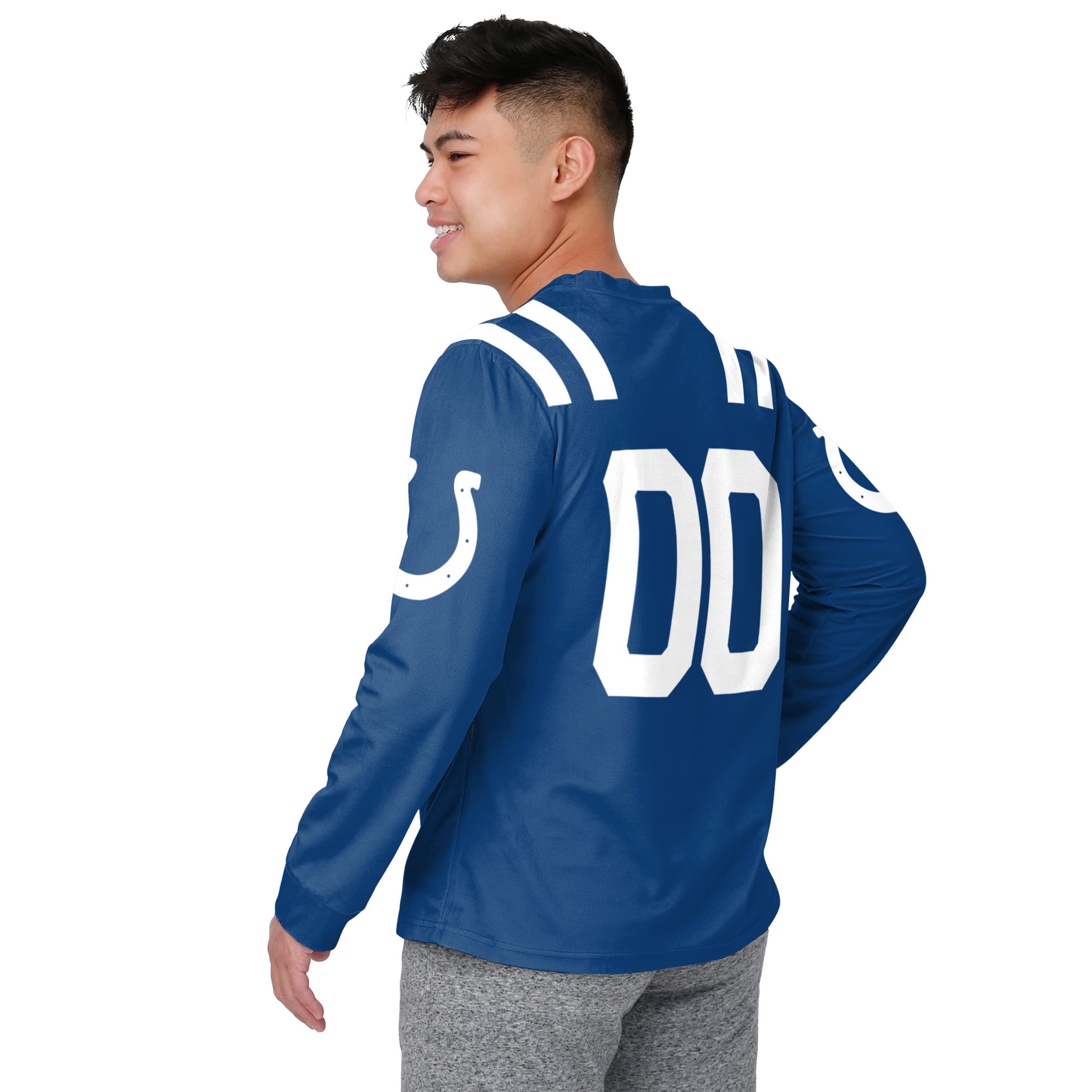 FOCO Indianapolis Colts NFL Mens Gameday Ready Lounge Shirt - M