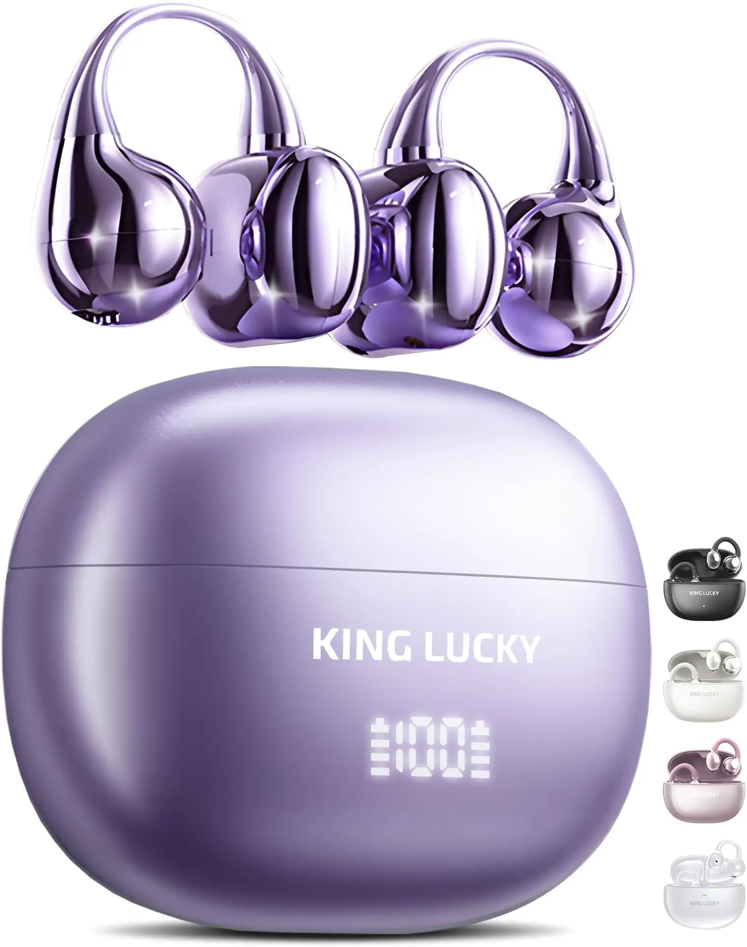 King Lucky Clip-On Earbuds Gen 3