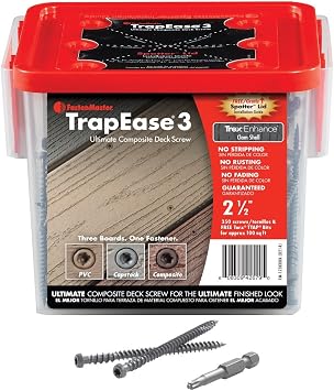 FASTENMASTER Trapez Scrw2.5 Rwd 350pc