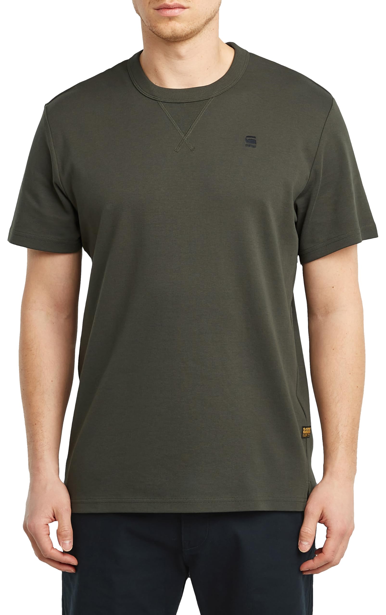 G-Star Herren Nifous T-Shirt, Grau (Asfalt D24449-C812-995), XS