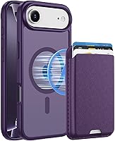 Vista 80 de Funda magnética para iPhone 12 Pro Max con cartera desmontable, compatible con MagSafe, soporte para tarjeta de crédito con funda protectora delgada