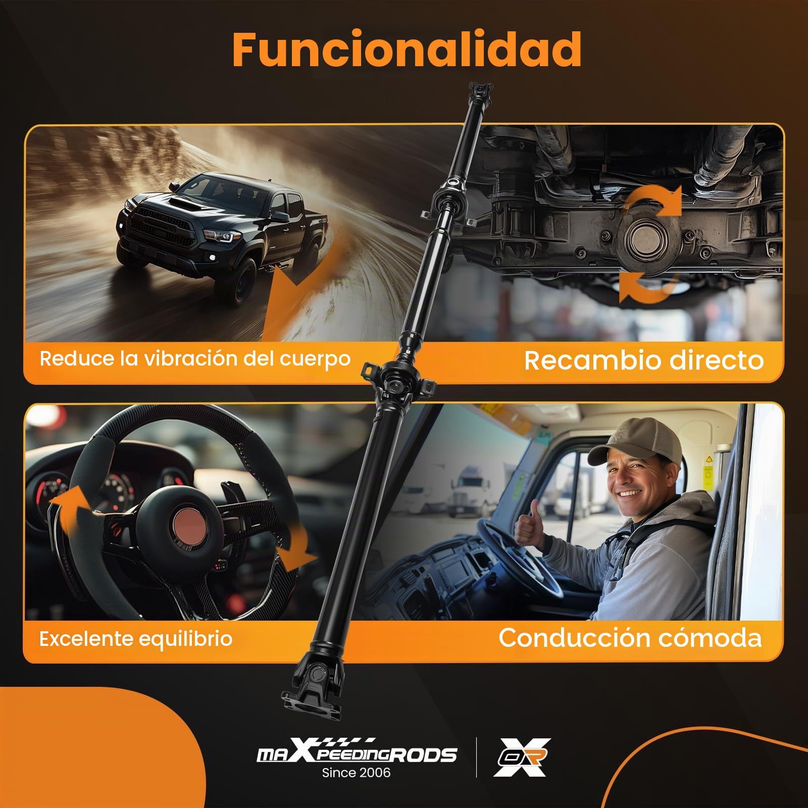 maXpeedingrods Eje de transmisión para Viano Vito Mixto W639 A6394103006