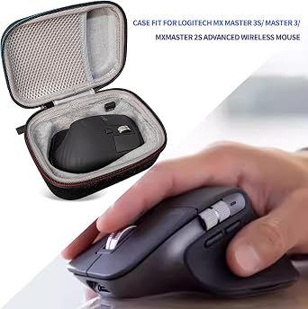 Hard EVA Storage Case for Logitech MX Master 3s/ Master 3/ MX Master 2S Advanced Wireless Mouse