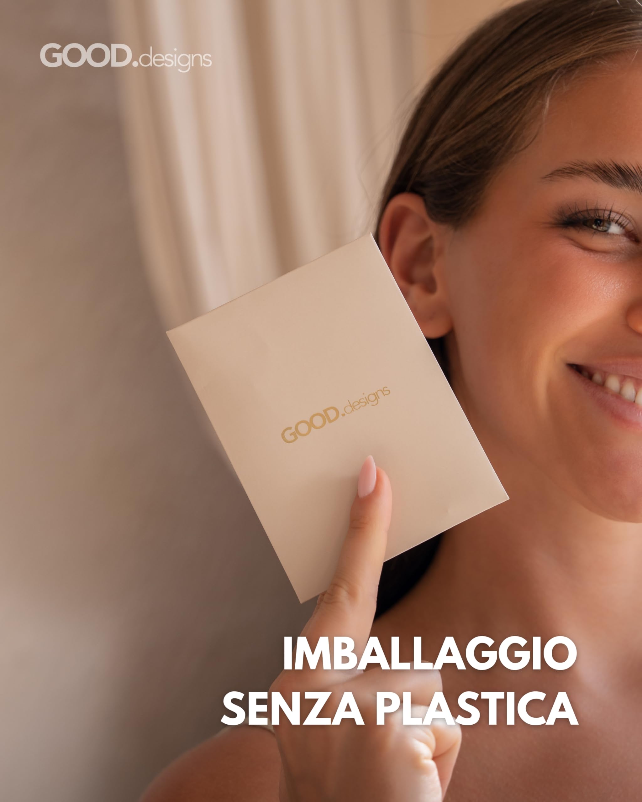 GD GOOD.designs Cavigliera da donna - catena piatta a serpente da 3 mm in oro 18 carati, oro rosa o argento placcato | Acciaio inossidabile 316L | Resistente all'acqua, regolabile da 22 a 27 cm