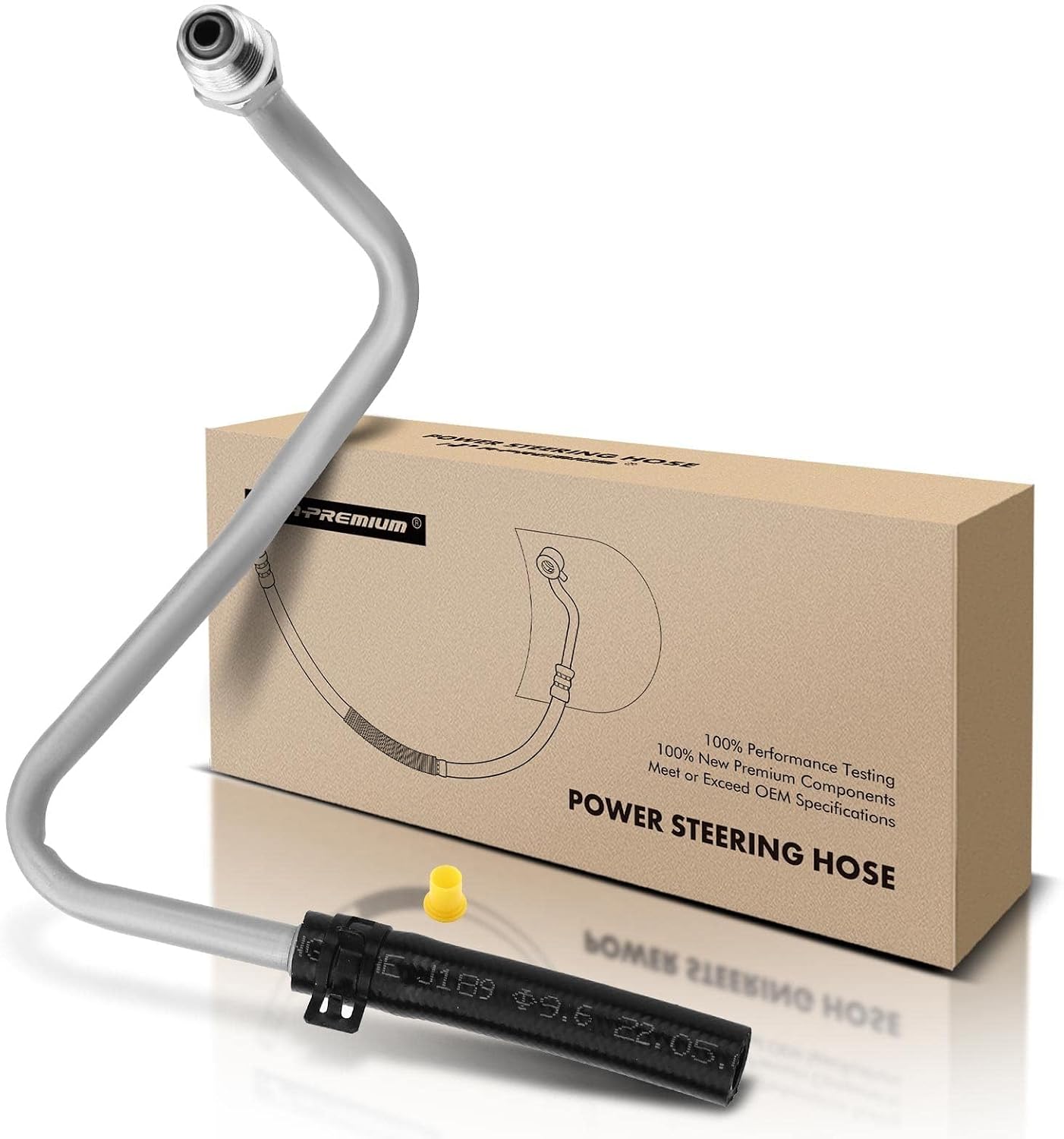 A-Premium Power Steering Hose Return Line Hose Assembly Compatible with Ford Ranger 1998-2000 F-100 Ranger 1998-1999 Mazda B2500 B3000 2.5L 3.0L 4.0L