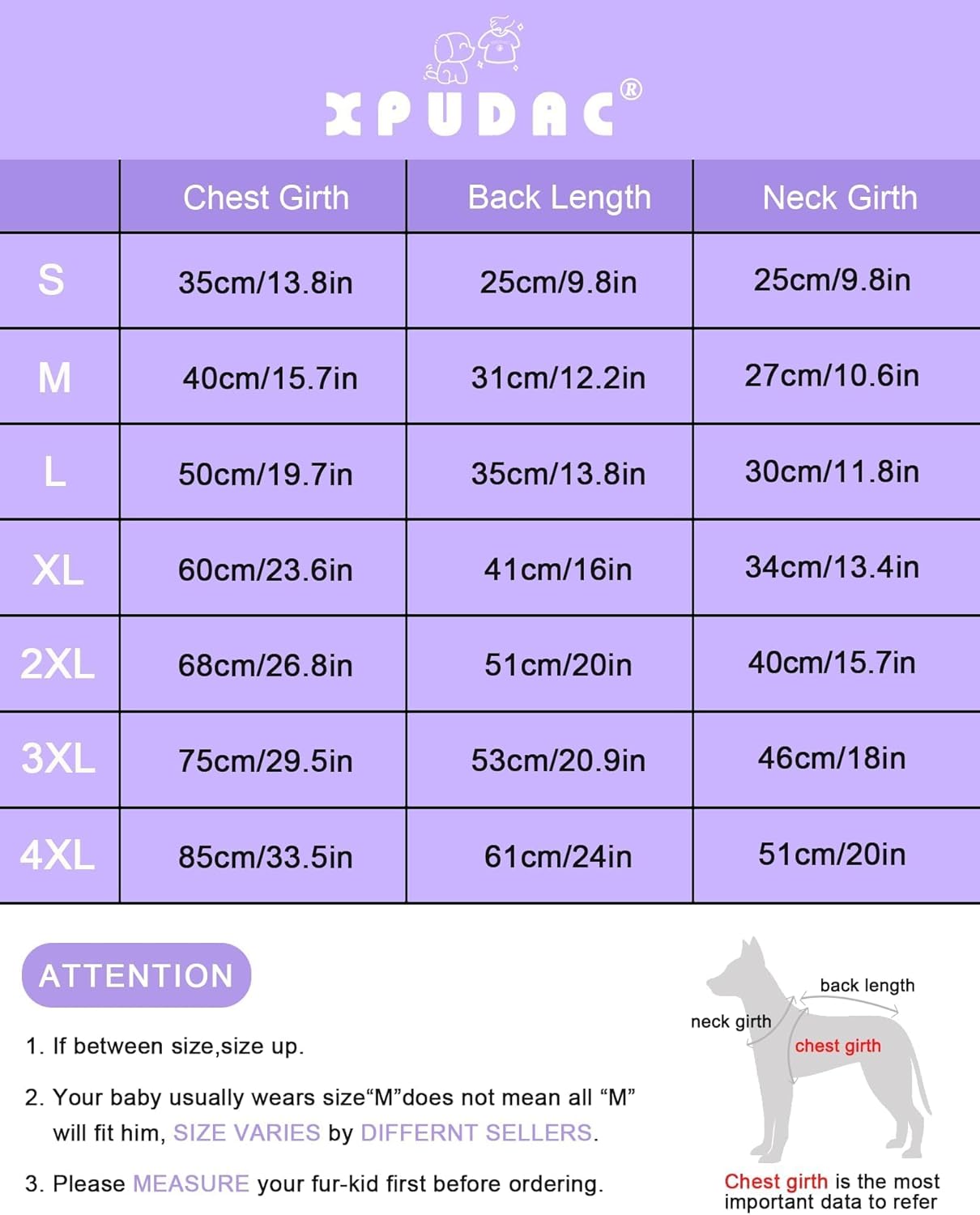 XPUDAC 4 Pieces Fleece Dog Sweaters Vest Winter Warm Dog Clothes for Small Medium Large Dogs Girl Soft Pullover Doggie Sweatshirt Puppy Cold Weather Jacket, 510-vest-L