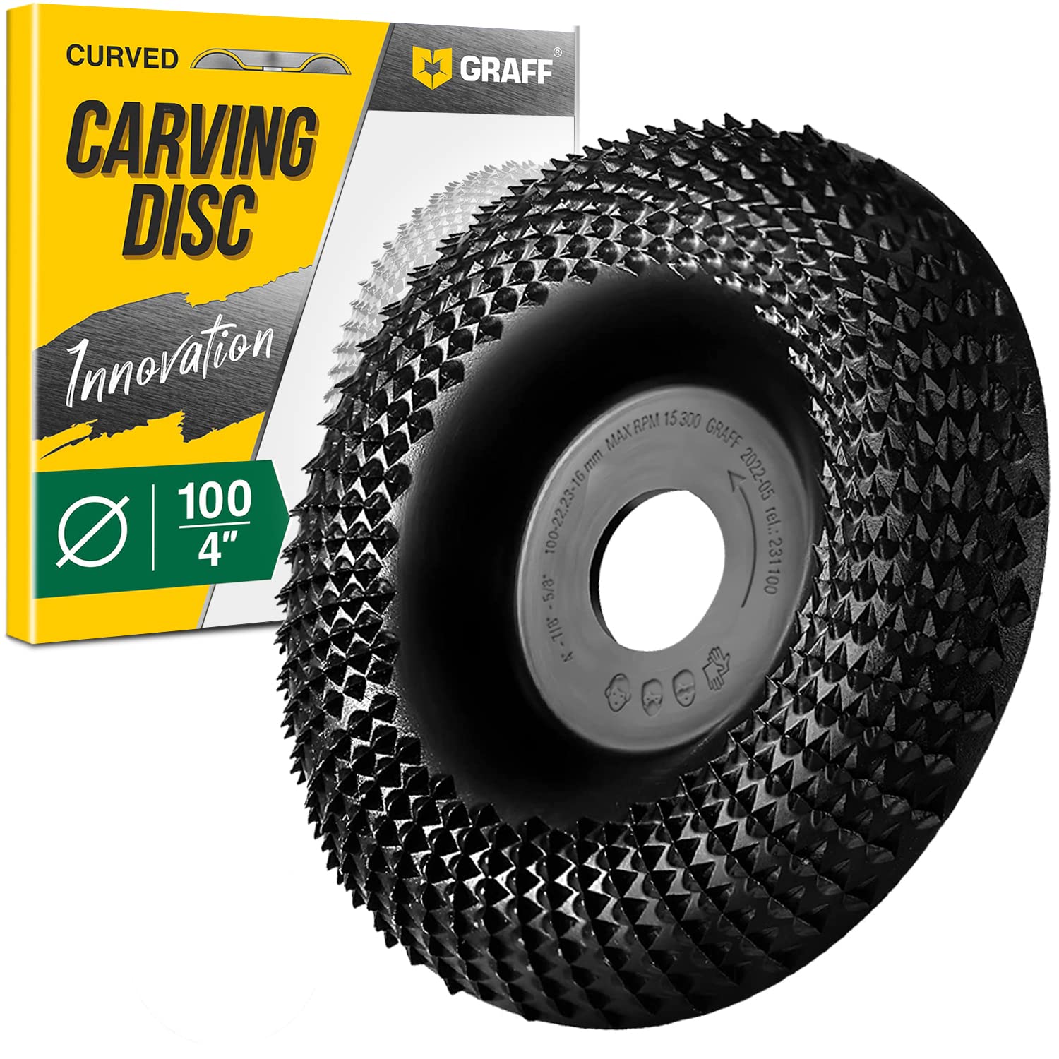 GRAFF Circular Saw Blade Set Wood Cutting Blades for Angle Grinder in