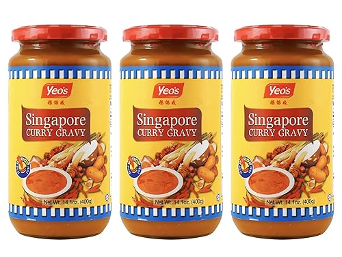 Singapore Curry Salsa - 14.1oz (paquete de 3)