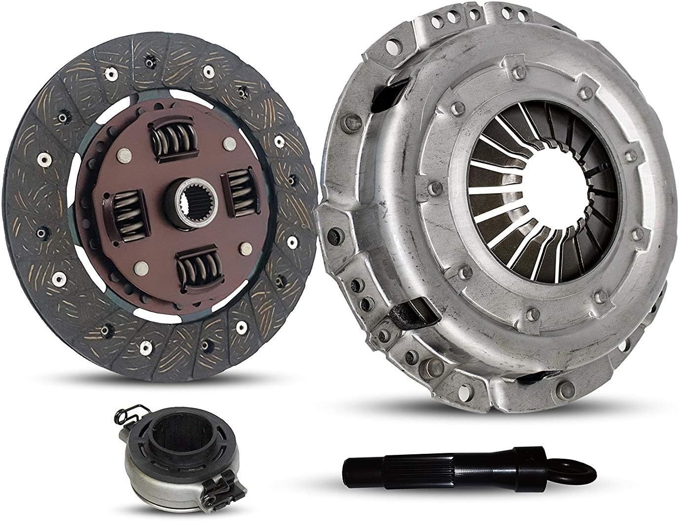 Clutch Replacement Kit Compatible With Beetle Fastback Thing Karmann Ghia Base Sedan Convertible 211 215 261 265 1970-1979 1.6L H4 GAS Naturally Aspirated (Flywheel Spec: -0.83; From 9/70)