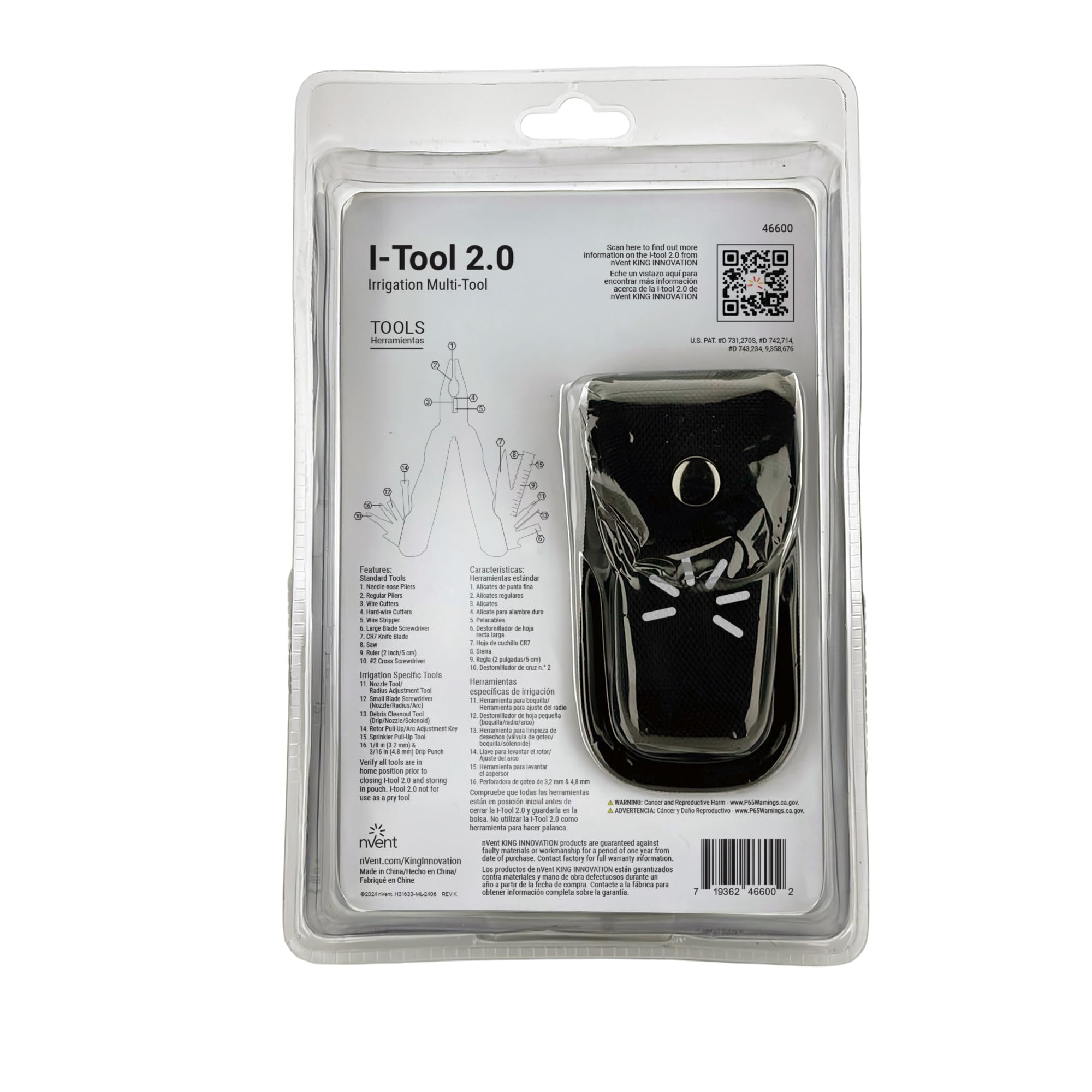 King Innovation 46600 Outil multi-irrigation