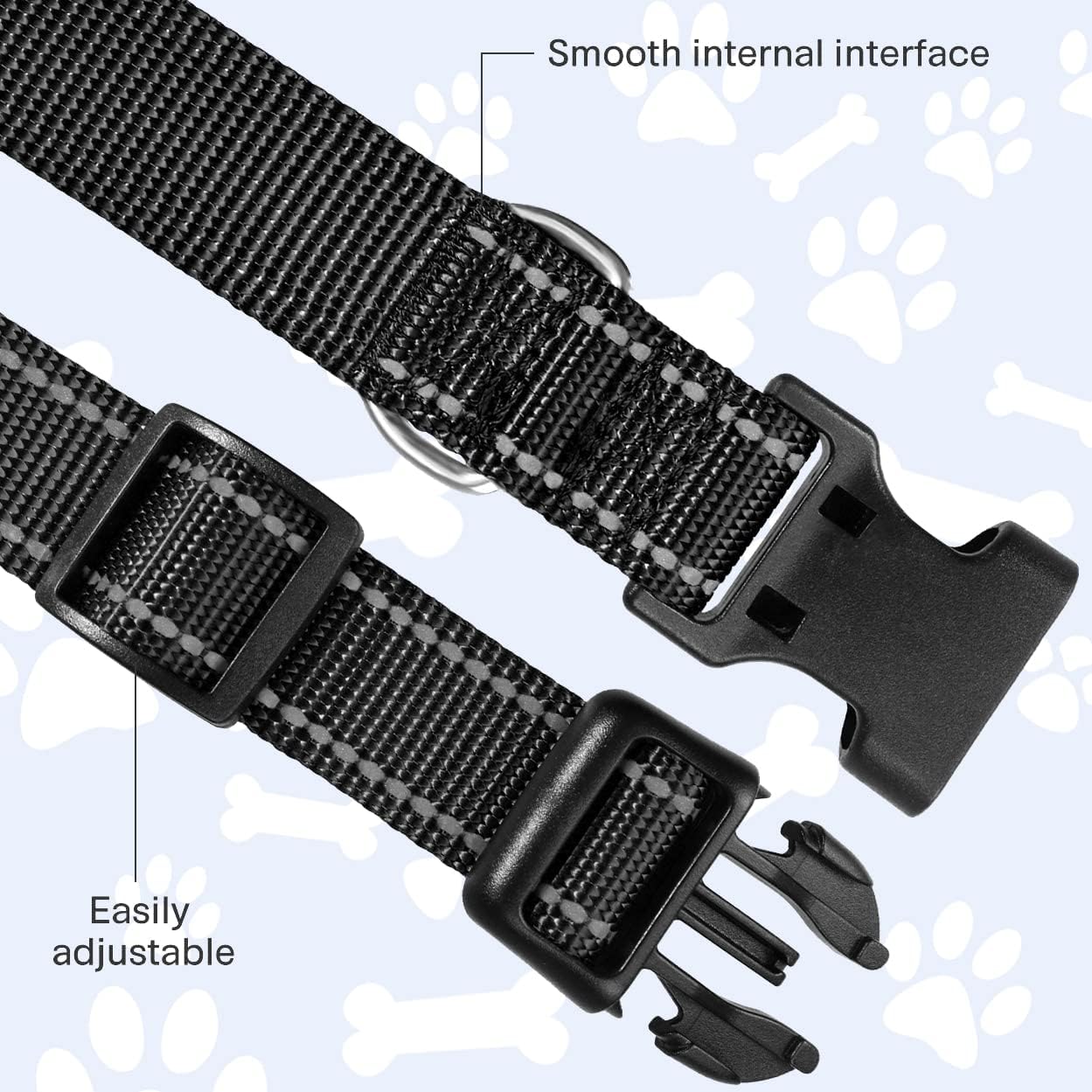 Stay Safe in Style: FunTags Reflective Dog Collars Review