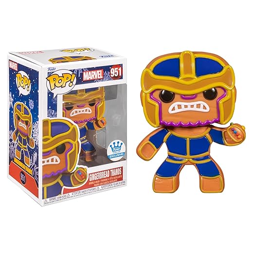 Funko Pop! Marvel: Gingerbread Thanos Exclusive