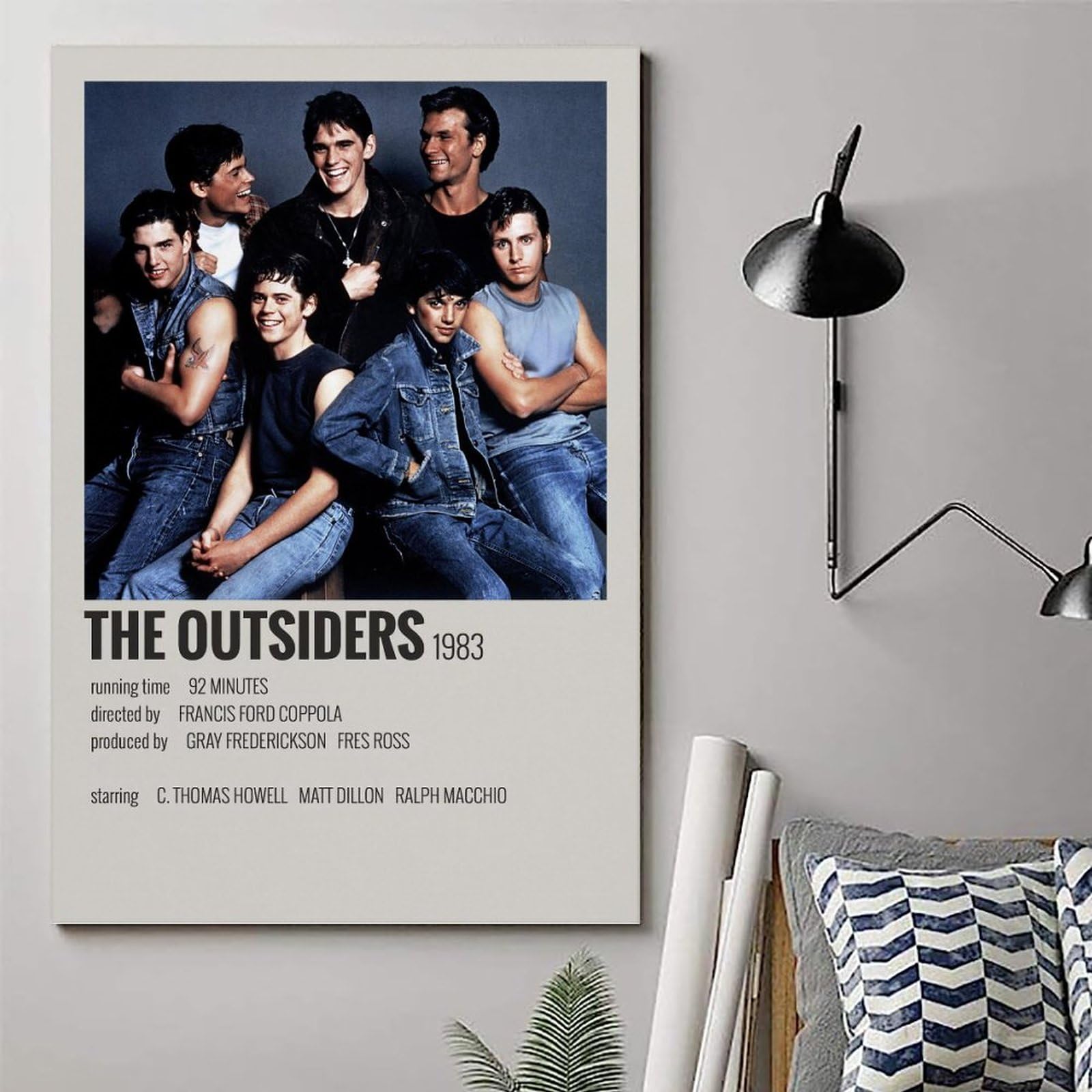 Amazon.com: MAKMAN The Outsiders Movie Poster Posters for
